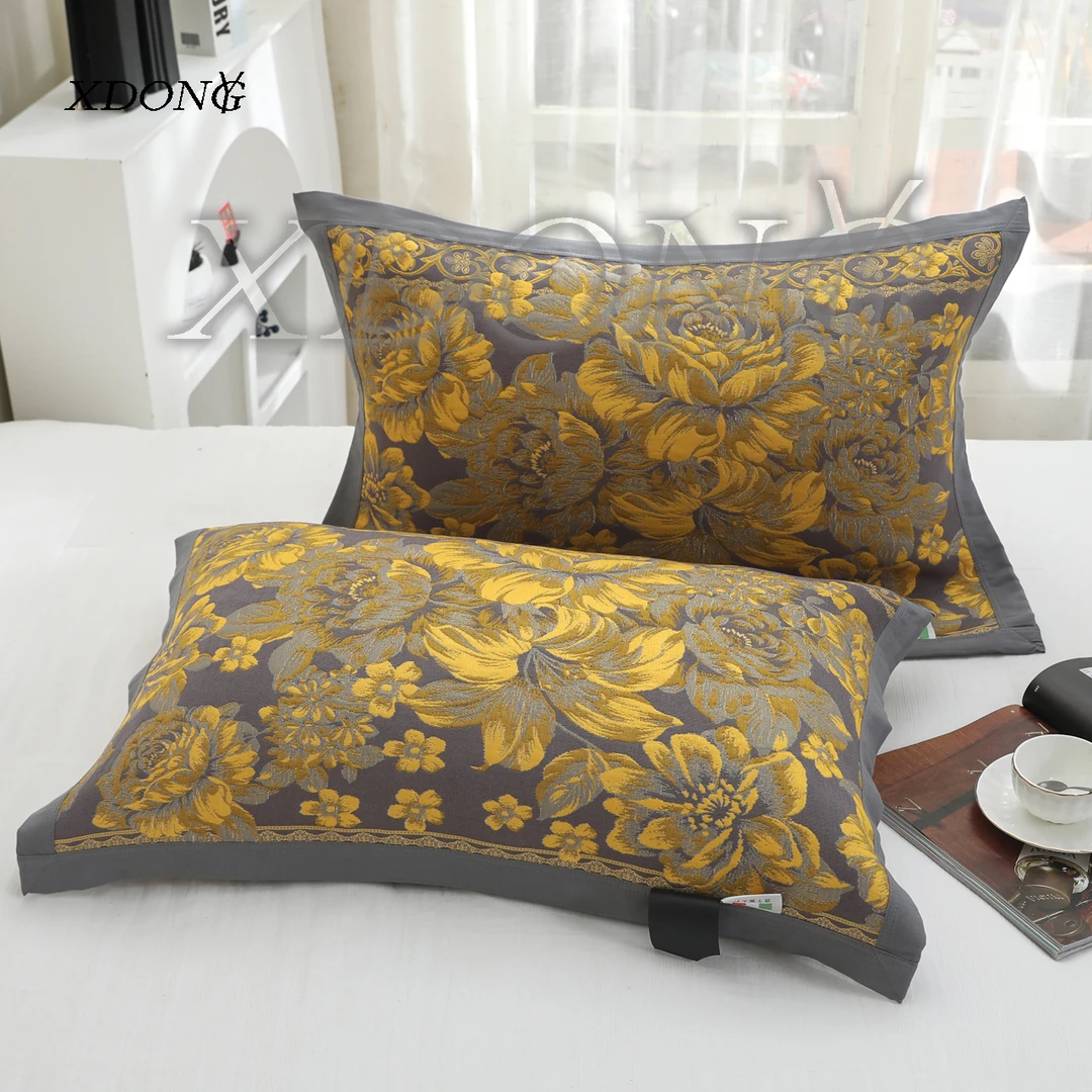 XDONGY（冬云家纺）52*78 银离子 皇上皇 枕巾一对装