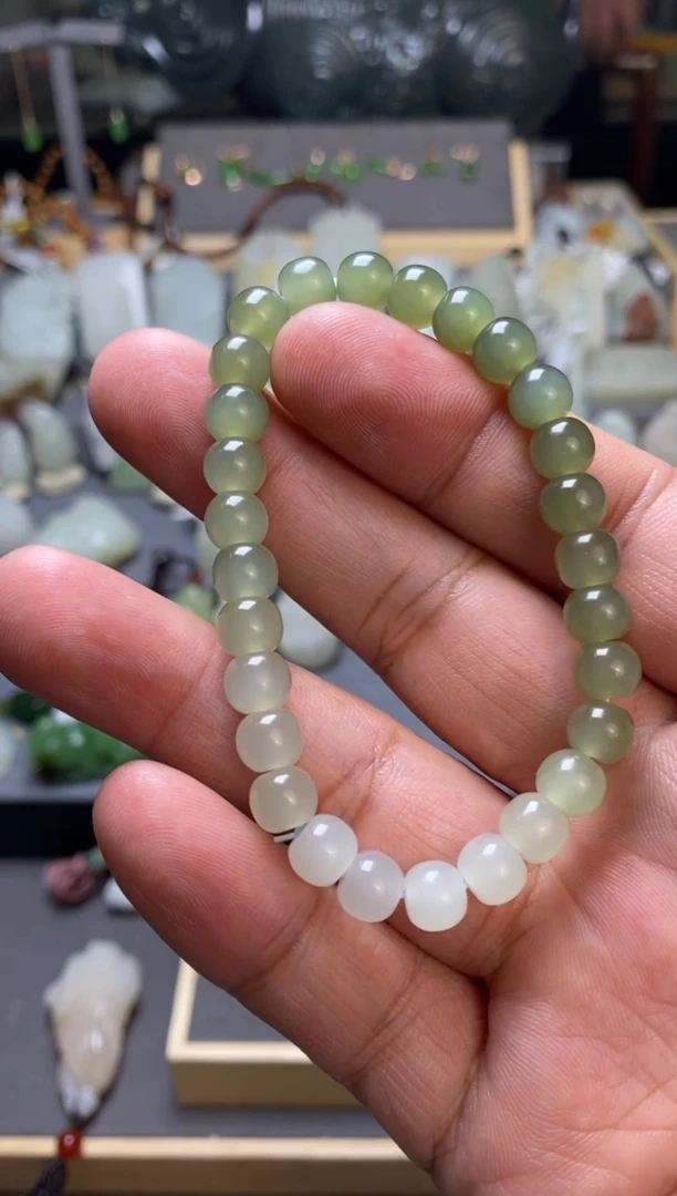 【闪购商品】和田玉吊坠(不含链)未镶嵌晴水手串