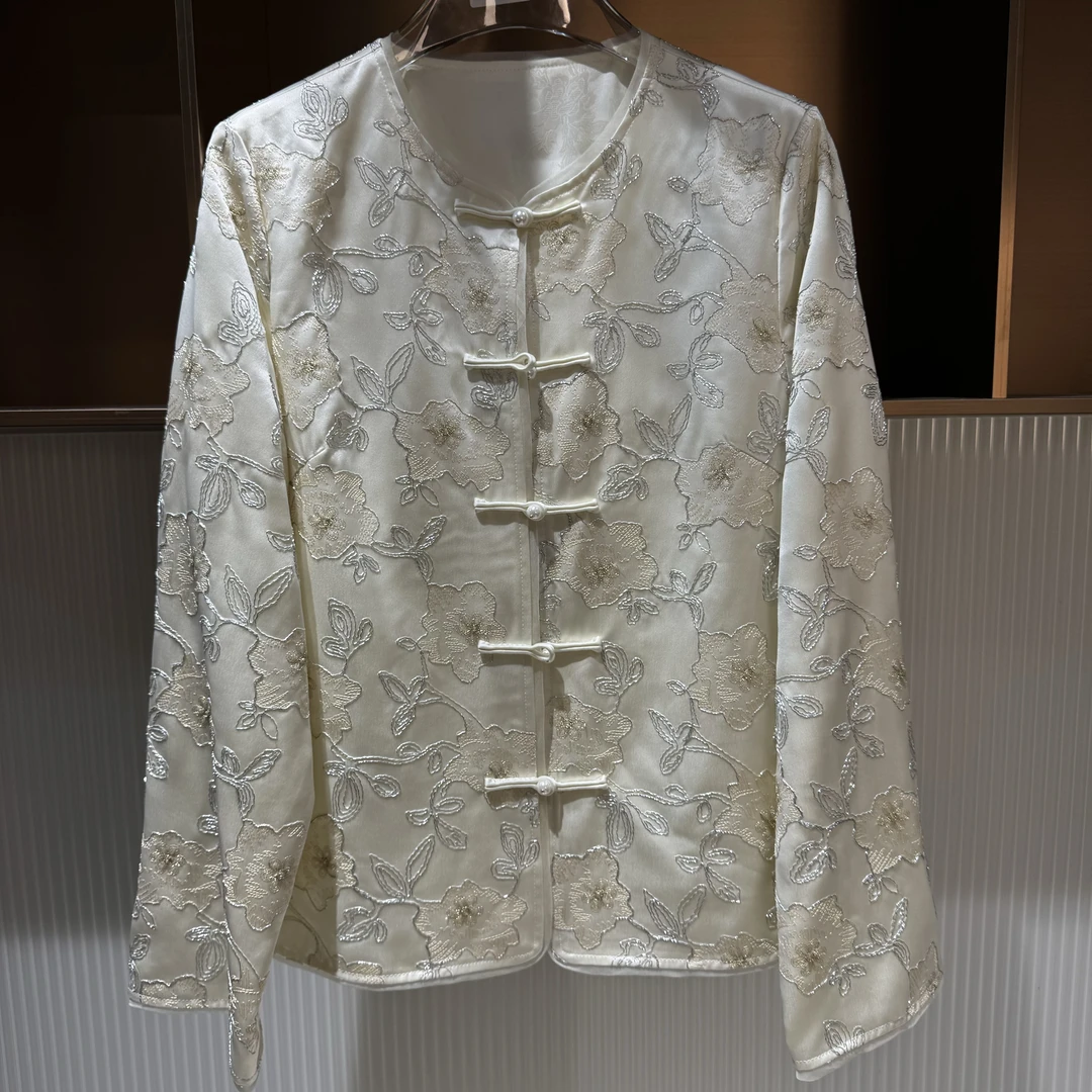 《JING》刺绣盘花新中式外套