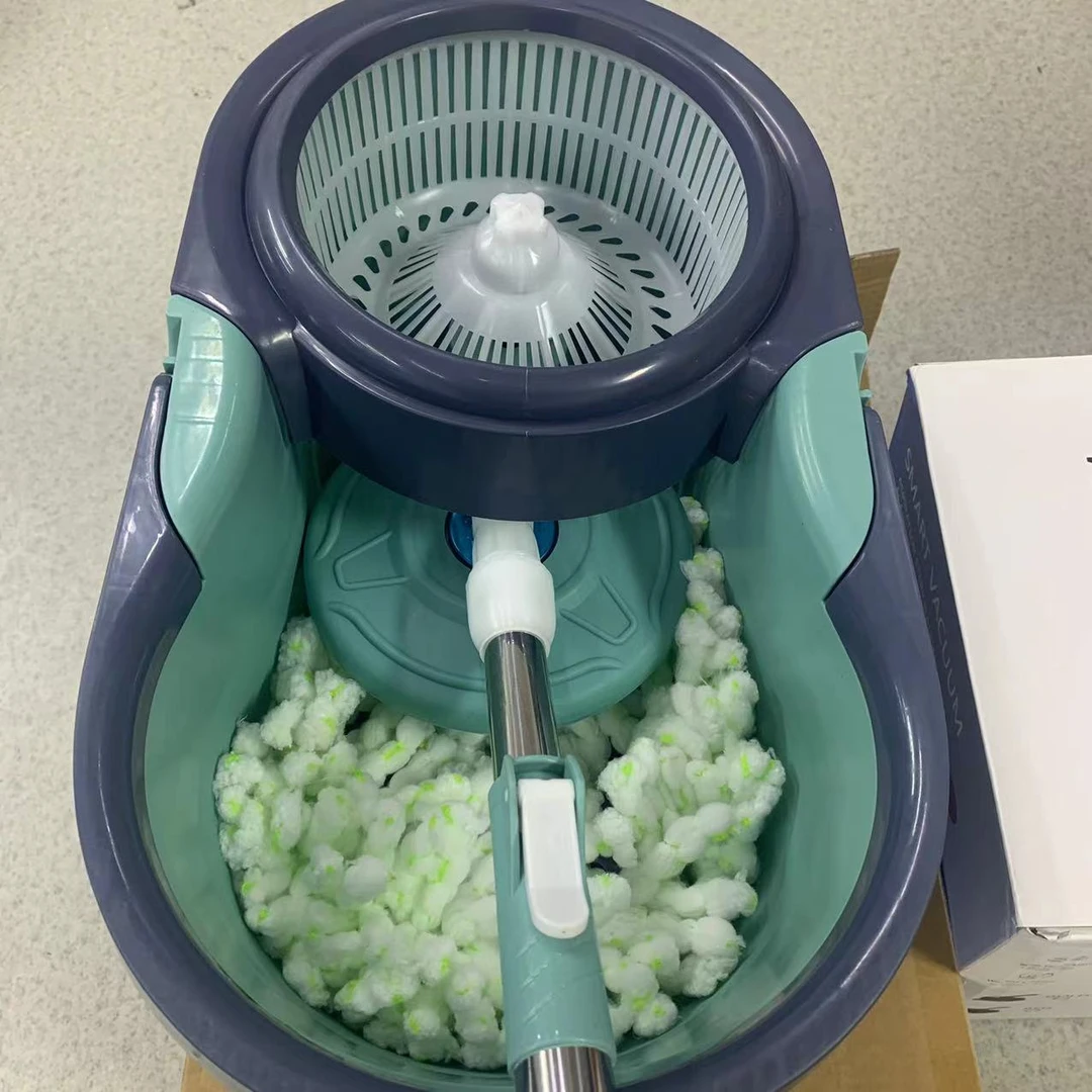 新品旋转拖把桶甩干