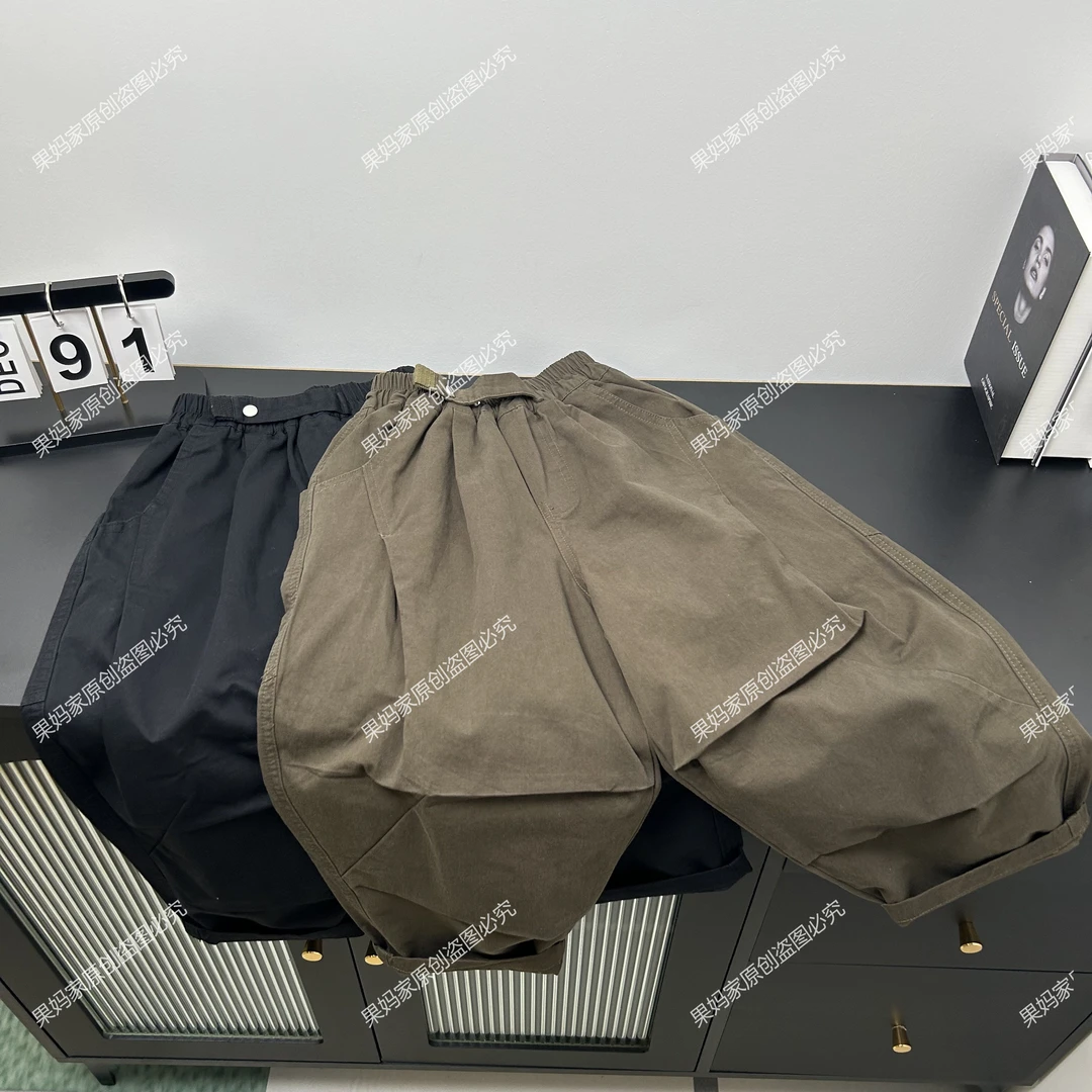 儿童裤子春装新款中大童洋气百搭长裤男童春秋韩版休闲宽松老爹裤