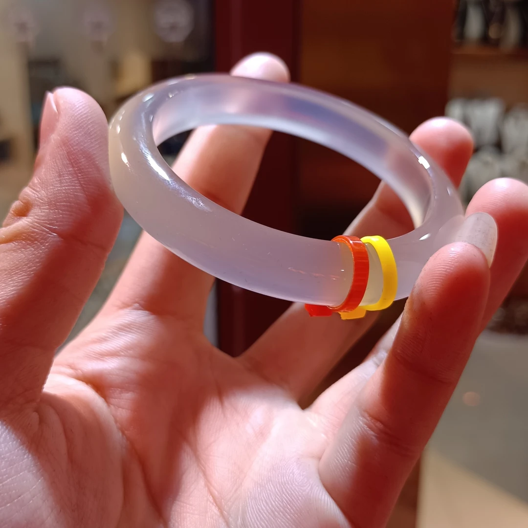 灰冰马料手镯高冰