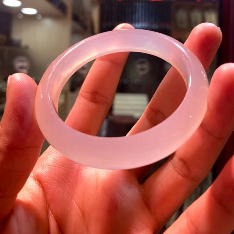 天然白月光马料手镯