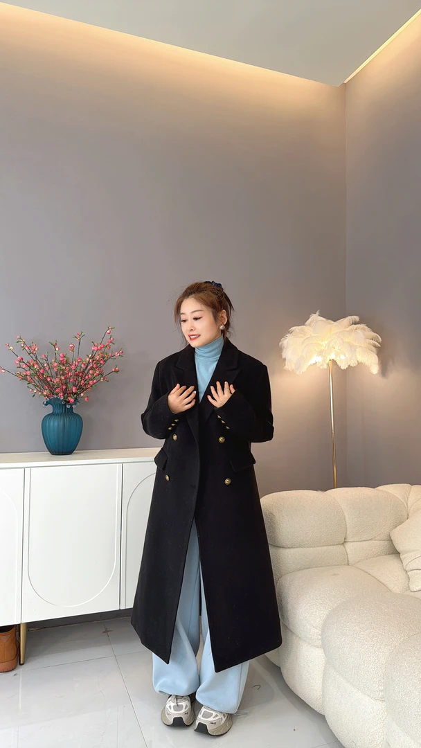 【伟伟专属】2色黑灰高级质感羽绒服