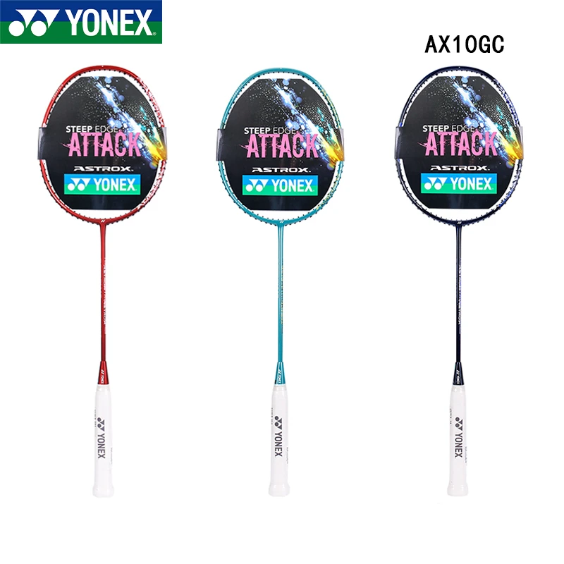 YONEX/尤尼克斯2024新款羽毛球拍全碳素进攻天斧系列AX10训练单拍