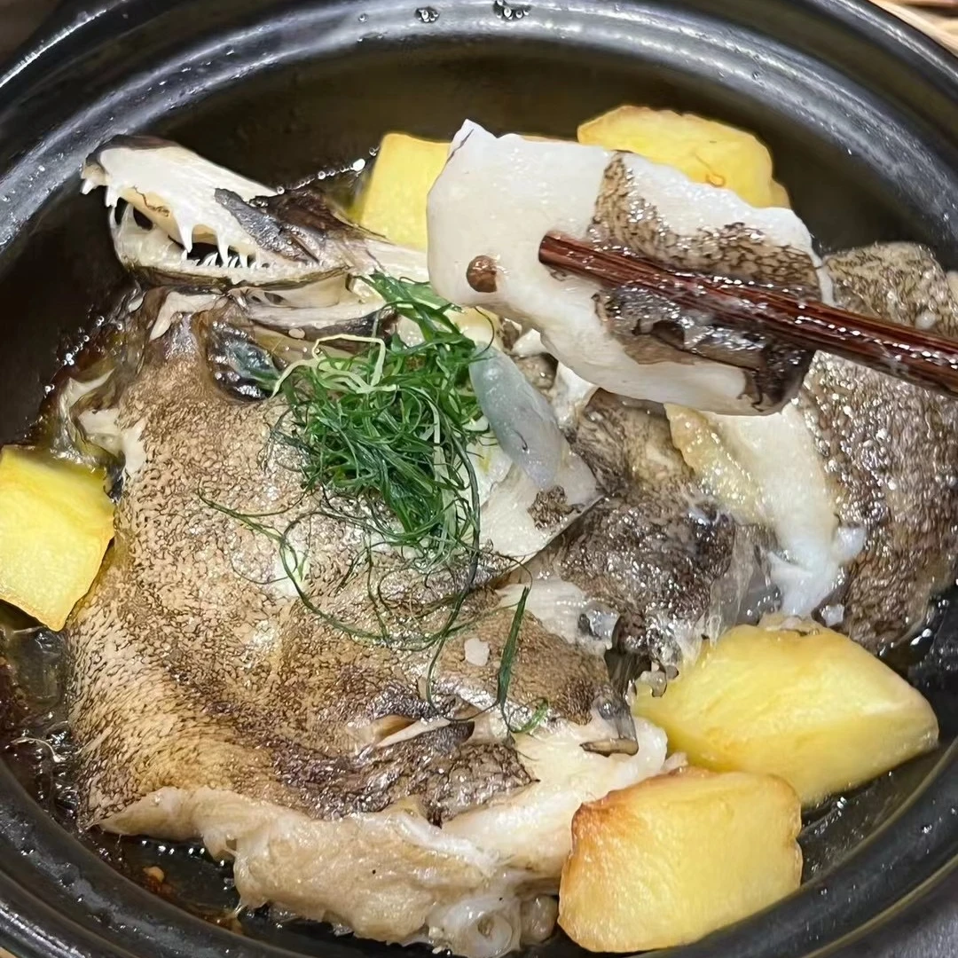 舟山碟鱼头鸦片鱼头.