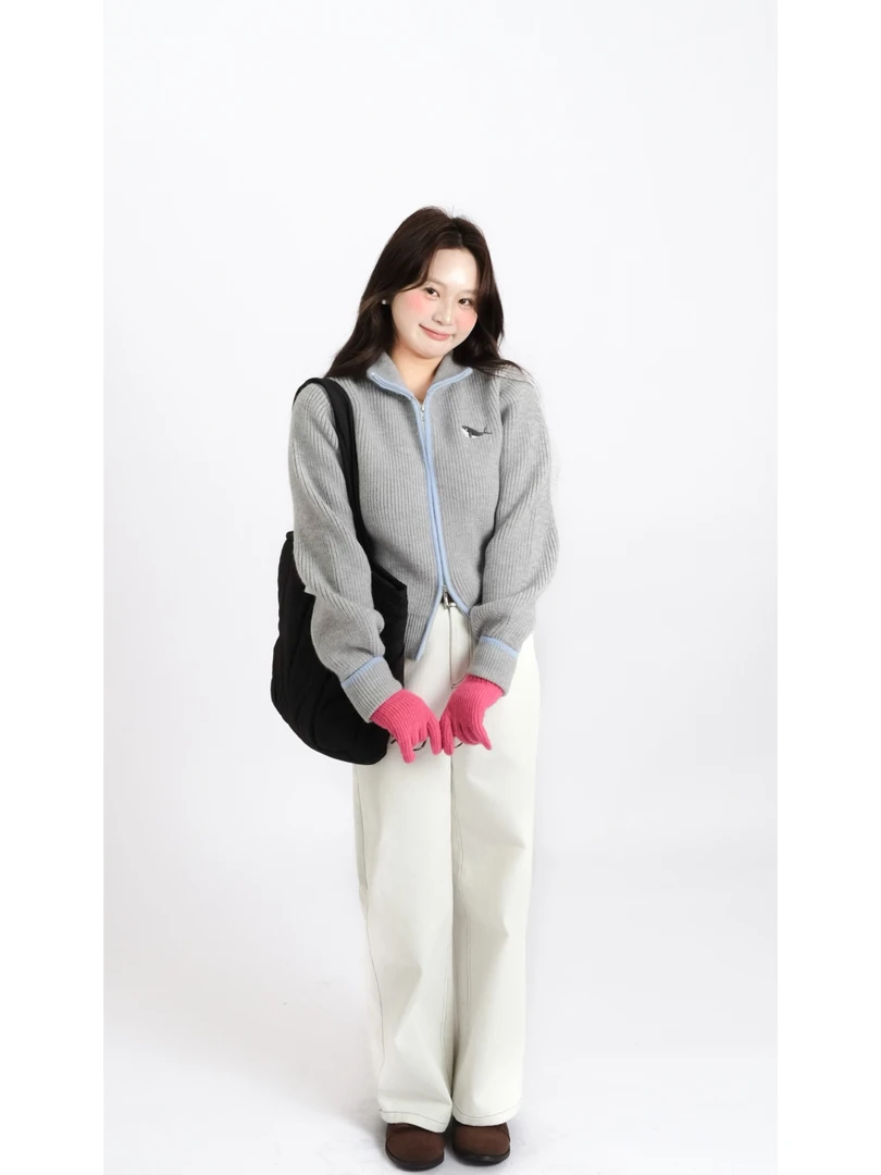 KMZY/KMZY山_山【城市漫步】微胖女装韩版秋冬气质明线设计感牛仔裤