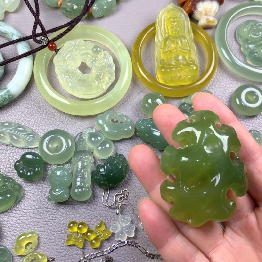 【闪购商品】岫玉装饰品未镶嵌