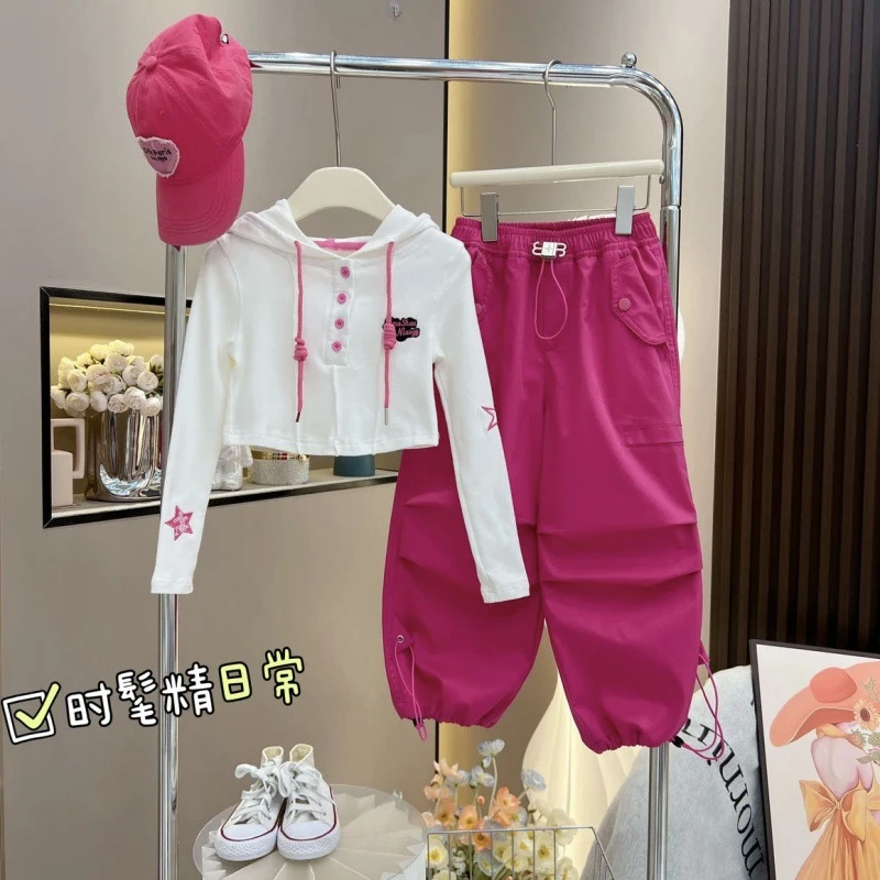 【小扬哥推荐】女童秋季套装2023新款女孩秋装潮中大儿童长袖打底