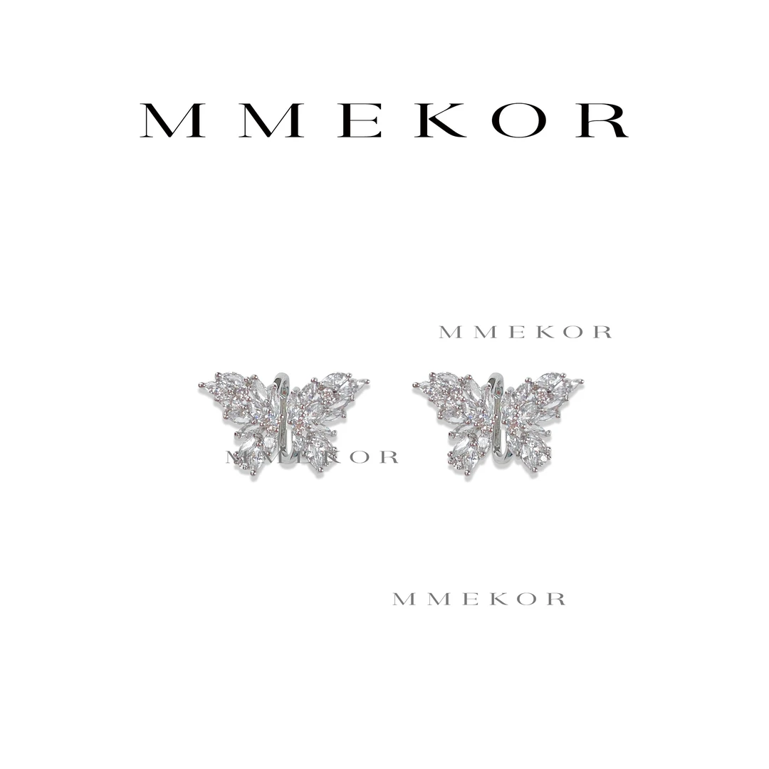 合金合成锆石耳饰 MMEKOR“仲夏夜之梦”耳钉 秋冬新款耳钉25367