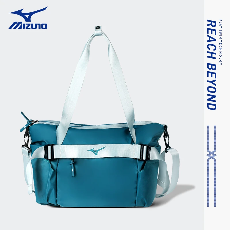 Mizuno/美津浓游泳包男女款干湿分离健身运动大容量手提包斜挎包