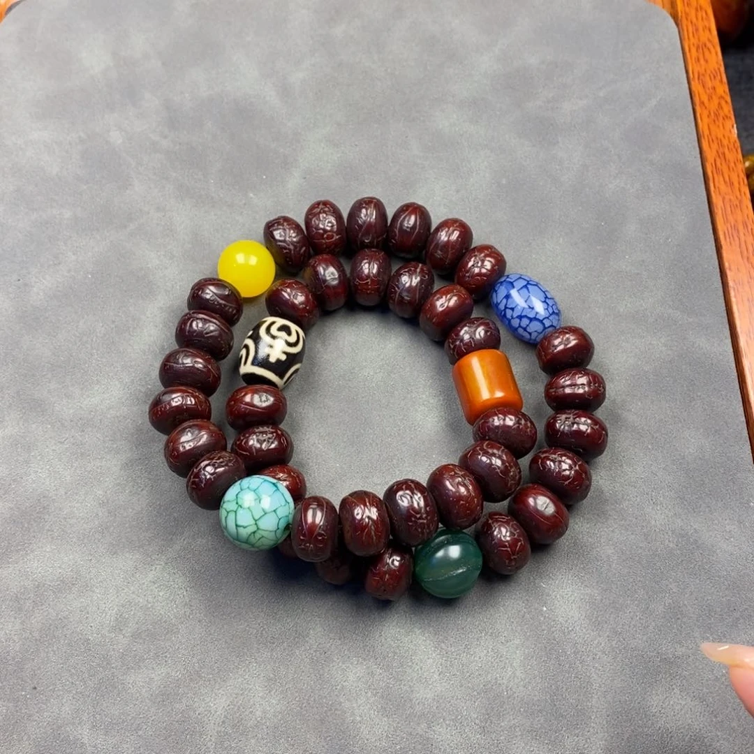 凤眼菩提吊坠涛**旧凤眼