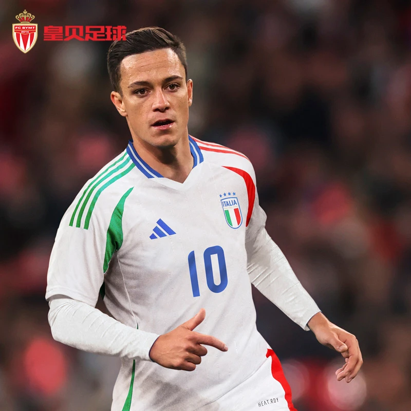 皇贝足球Adidas阿迪达斯2024欧洲杯意大利客场球员版球衣IN0659