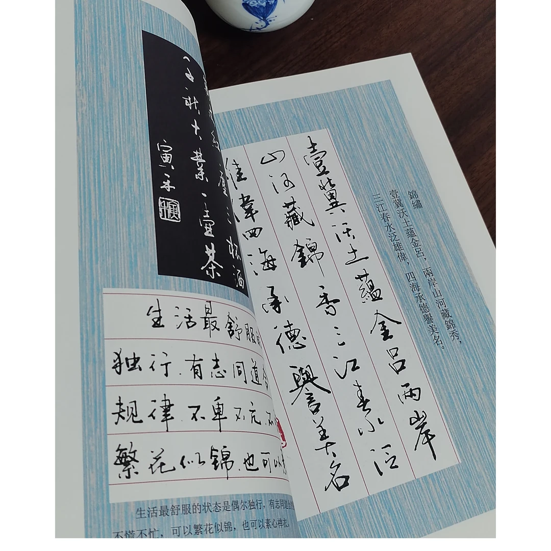 限量印刷寅禾直播间专属瑕疵款福利寅禾字帖作品集和字帖练字成人