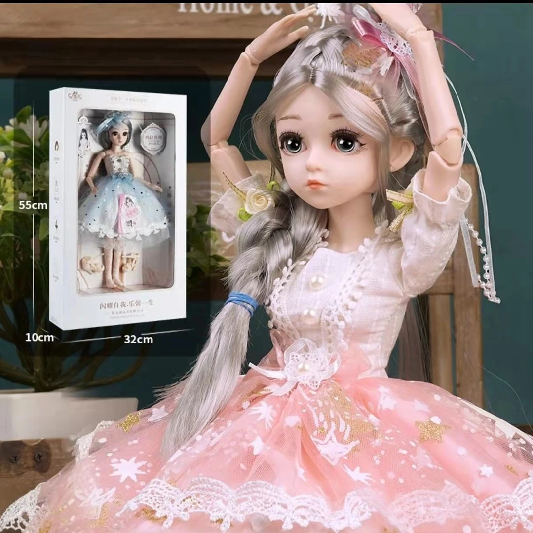 儿童芭比洋娃娃换装仿真玩具精致公主儿童大礼盒