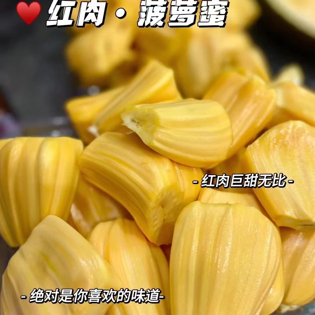 越南黄肉菠萝蜜一个净重9.5~10.5斤