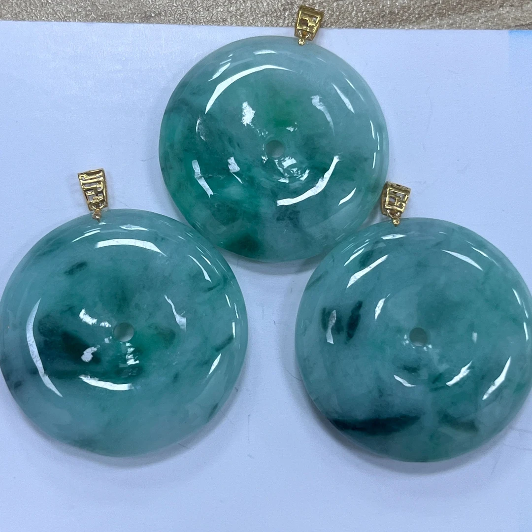 福利平安扣 翡翠挂件多样性发其一，直播专享1