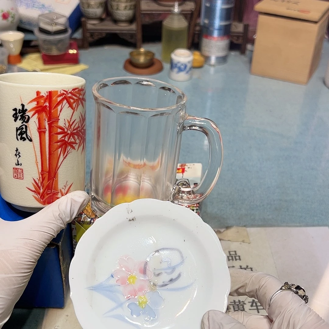 盘瓷器满58包邮包邮包邮