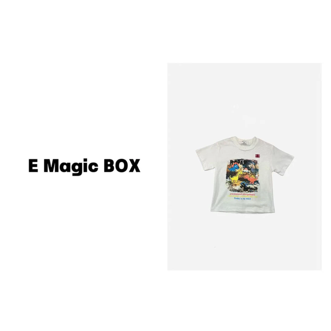 E Magic Box童装”侏罗纪公园”儿童夏季短袖29133