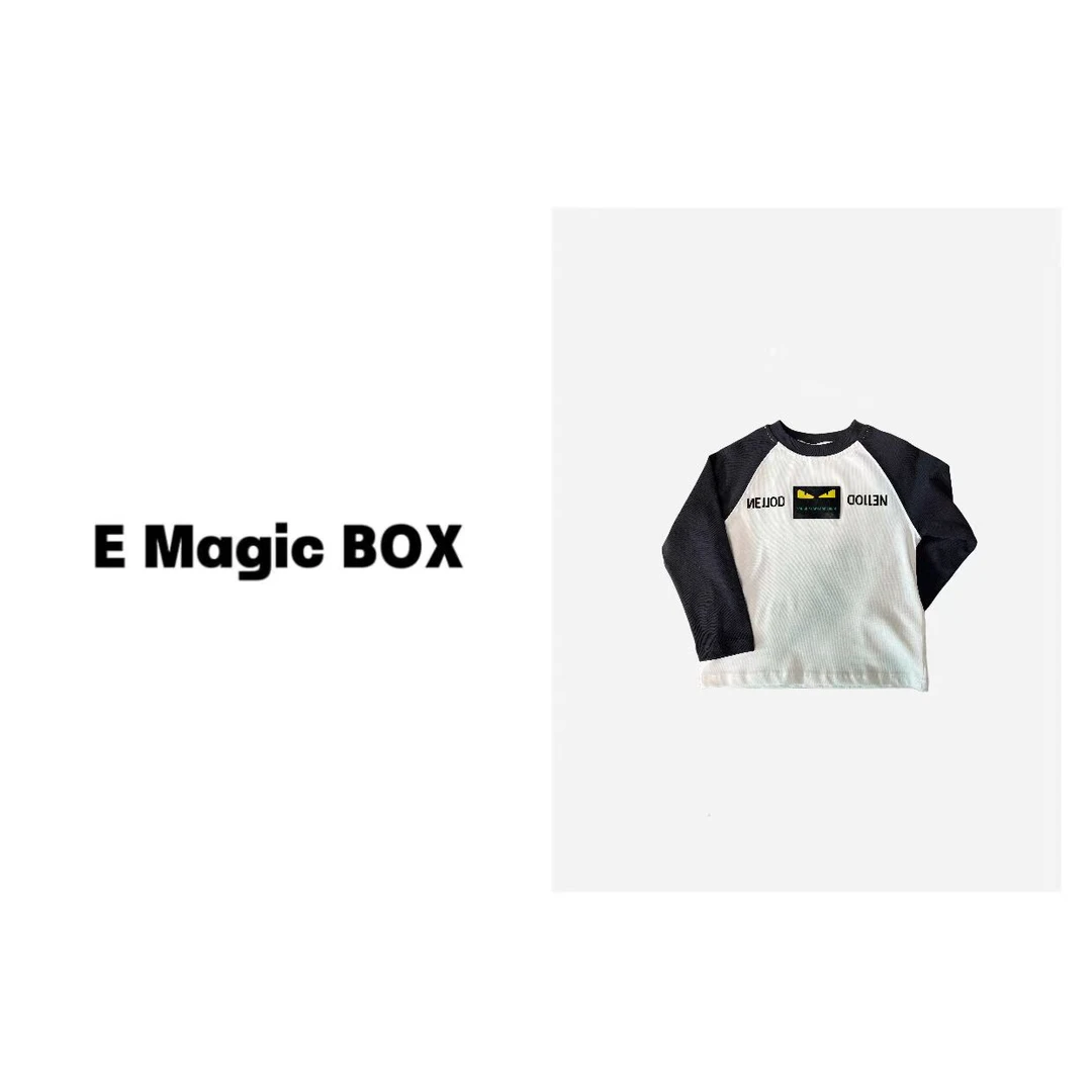 -E Magic Box童装“联名怪兽”儿童限量款T恤74908