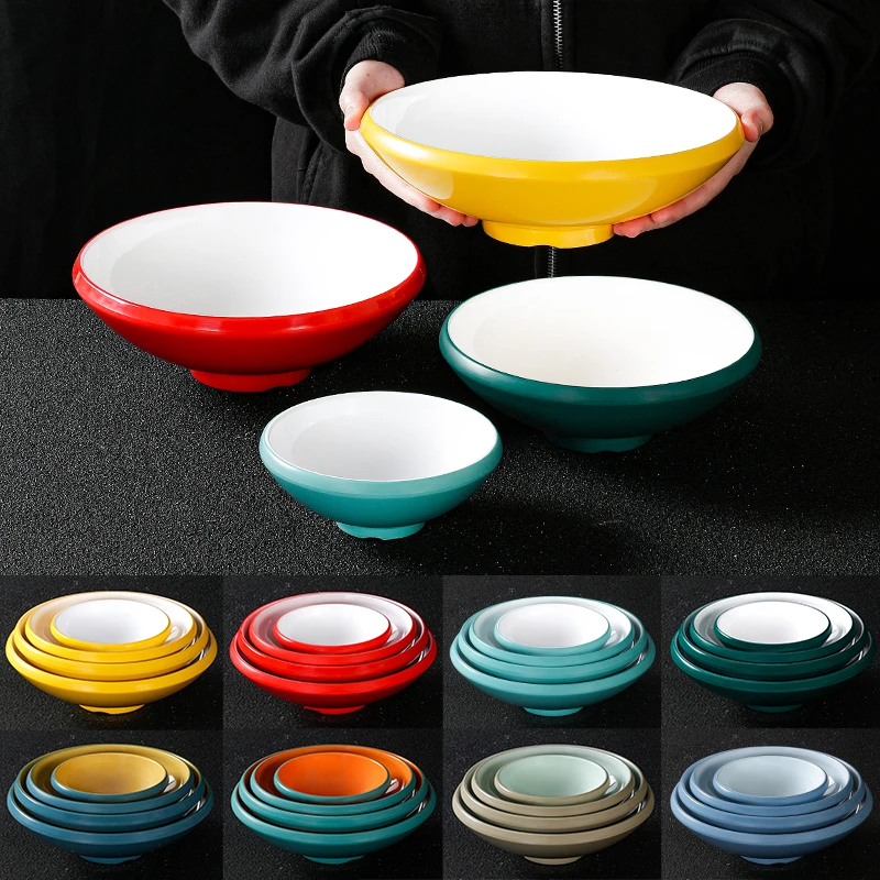 密胺仿瓷拉面碗汤碗面碗面馆粥碗汤面拌面麻辣烫冒菜大碗商用餐具