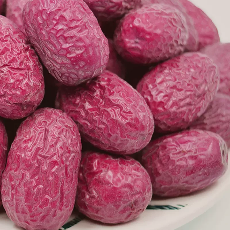 新疆特产超特级原生态若羌土灰枣500g优质新疆红枣吊干枣常温散装