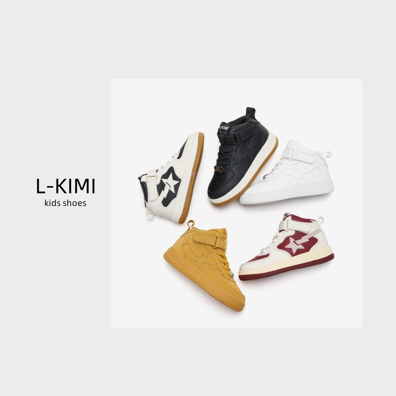 L-KIMI【校园经典】 3232高帮经典学生校园板鞋透气软底休闲鞋