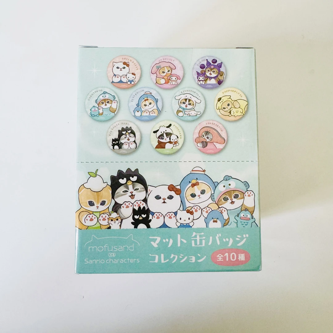 Sanrio三丽鸥鲨鱼猫联名徽章 吧唧 立牌