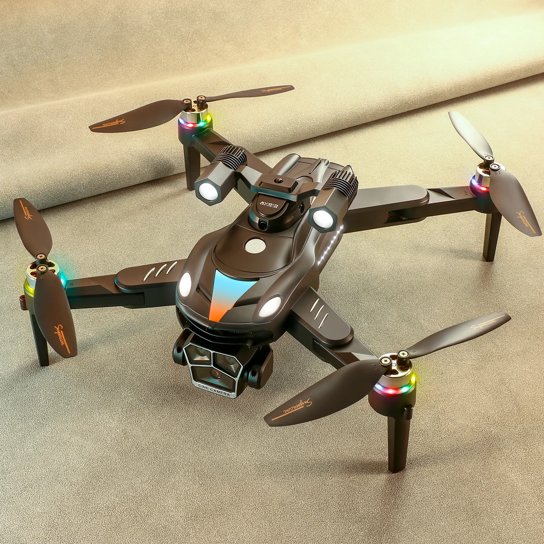 A168大折叠无刷智能航拍无人机高清渐变RGB灯光光流拍照录像悬停