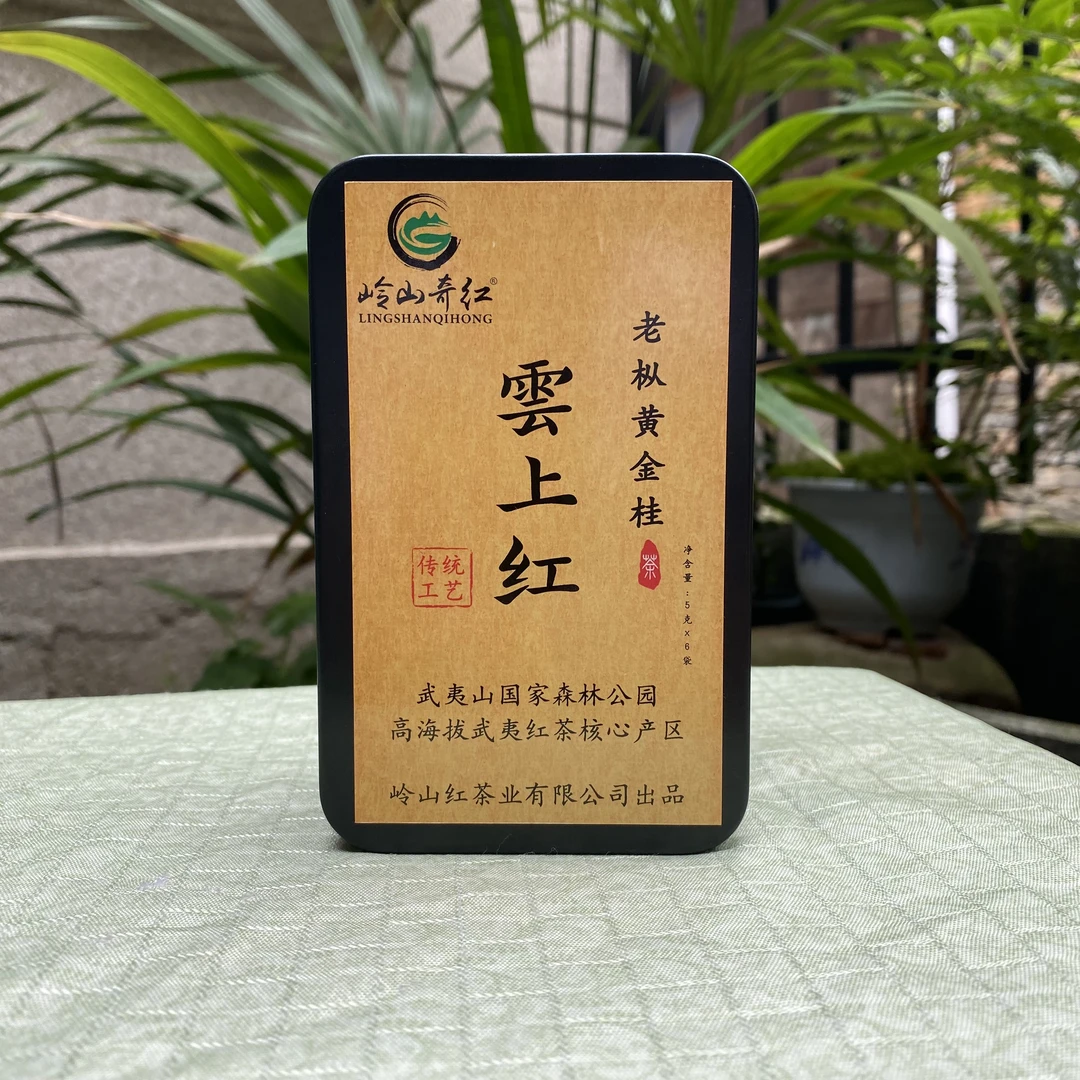 岭山奇红丨武夷山高海拔正山小种红茶老枞黄金桂甘甜枞韵柔滑耐泡