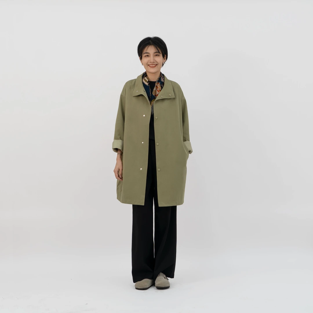 浪清/女装推荐 塞维利亚都市率性风衣