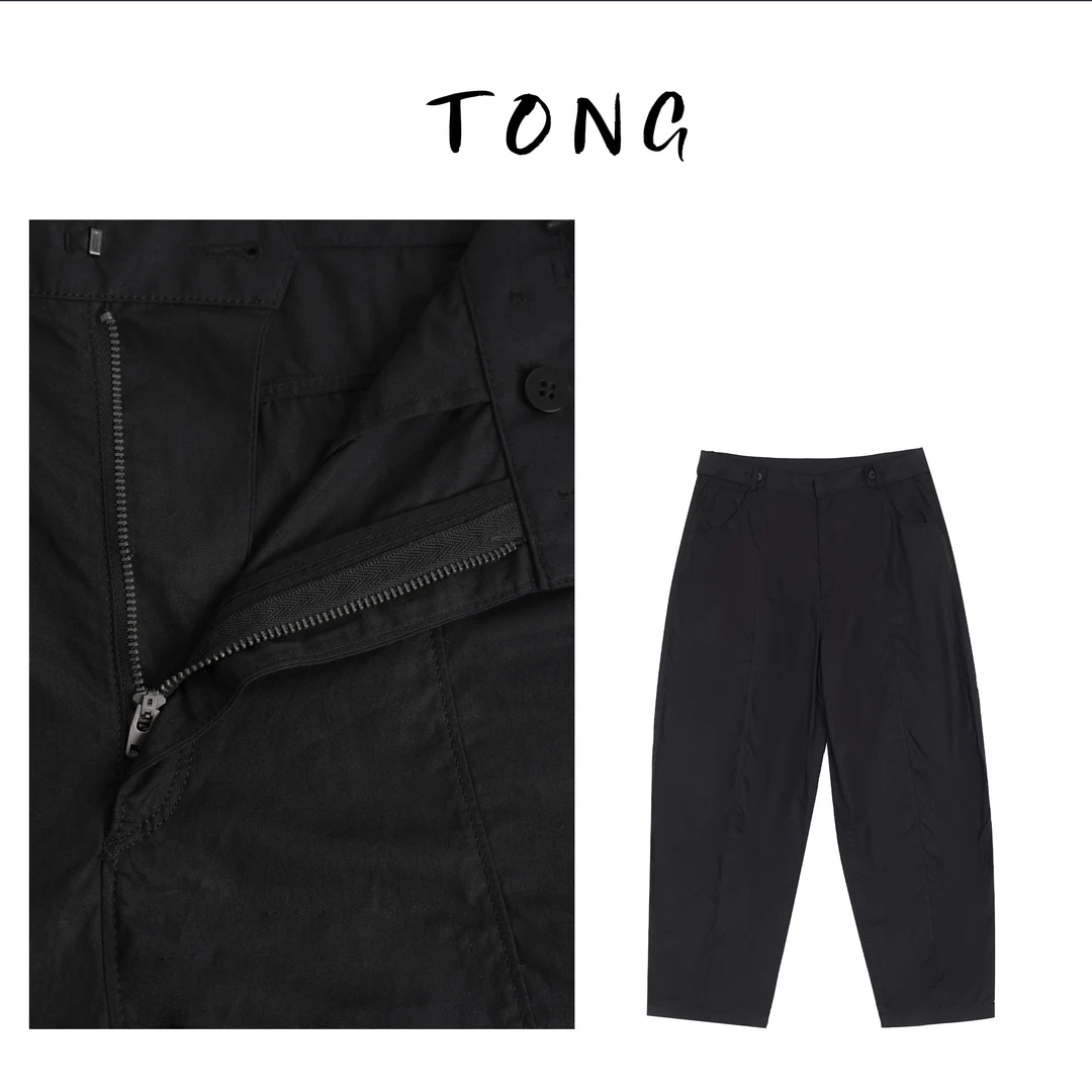 浪清/女装推荐  伊文捷琳棉质休闲裤 41715#