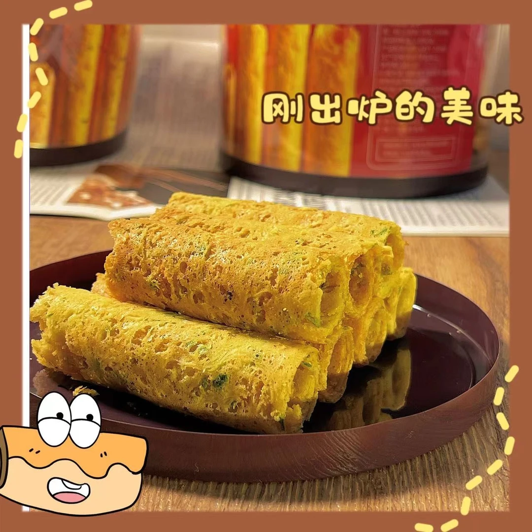 平治蛋卷营养美味早餐高端下午茶健康手工零食桶装180g