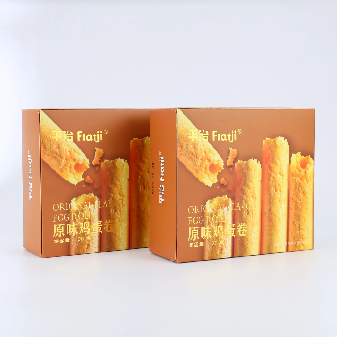 鸡蛋卷蛋香浓郁入口香酥蛋卷独立短盒 100g搭配