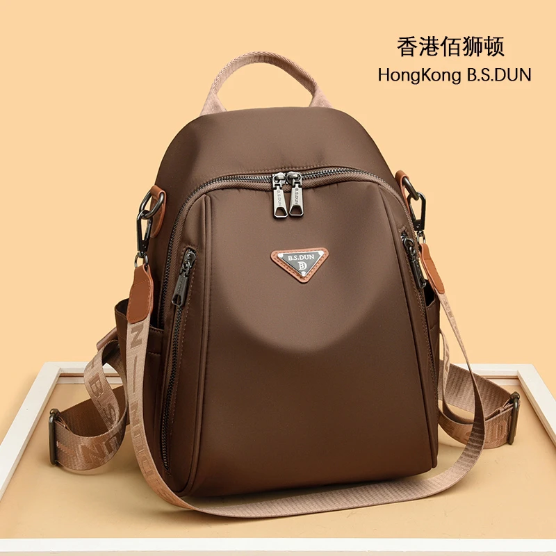 新款多功能贝壳包可单肩可双肩肩南韩丝防水面料百搭款#103