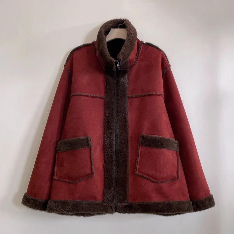 加绒加厚保暖棉衣外套时尚休闲女士洋气短款2024冬季新款YX104650