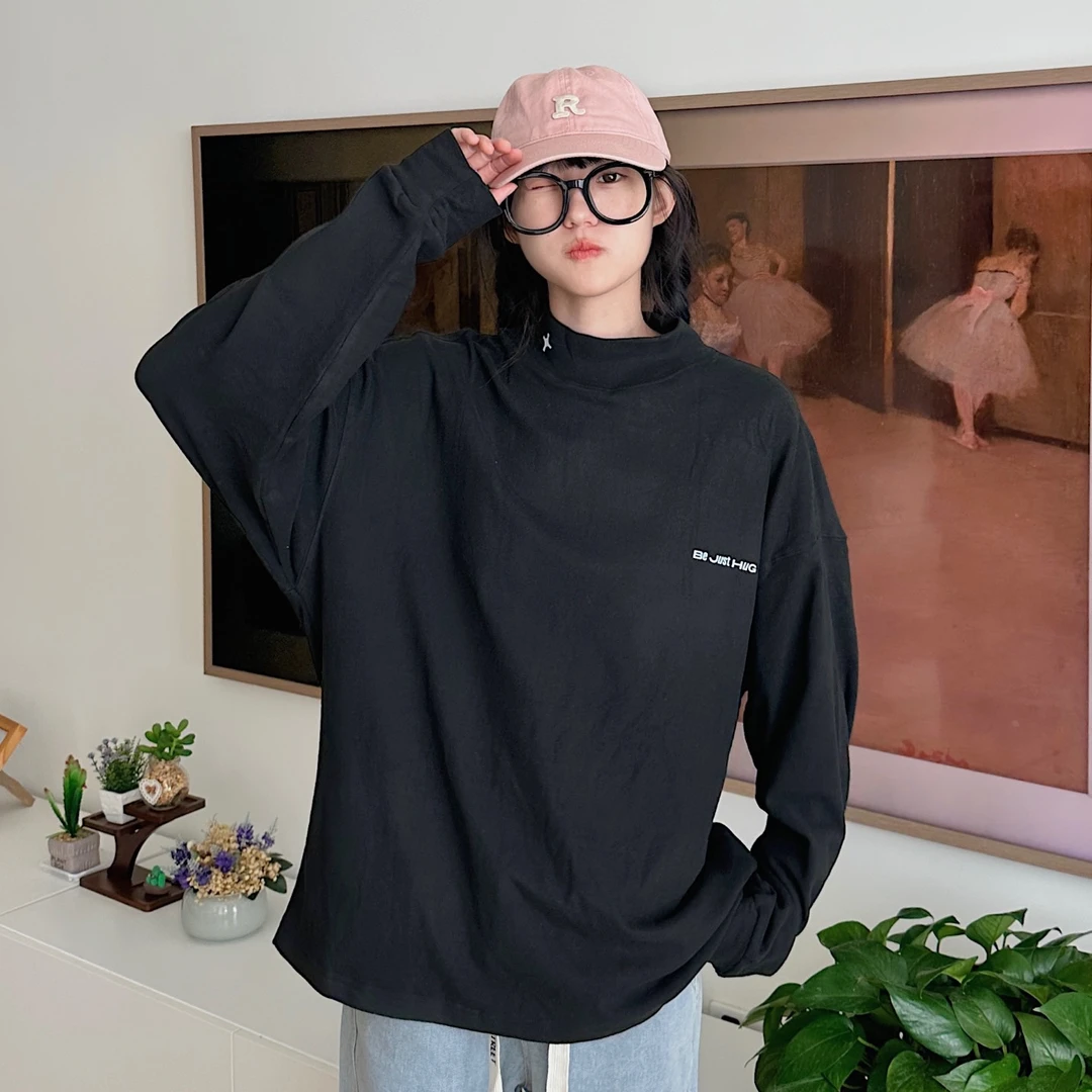 【PC】潮牌BJ家德绒打底长袖 男女同款