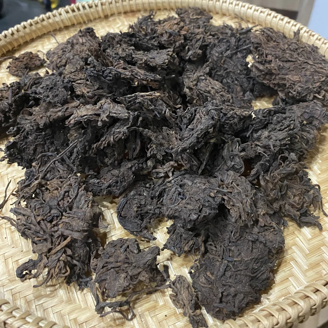 2019年白莺山古树春茶老茶头