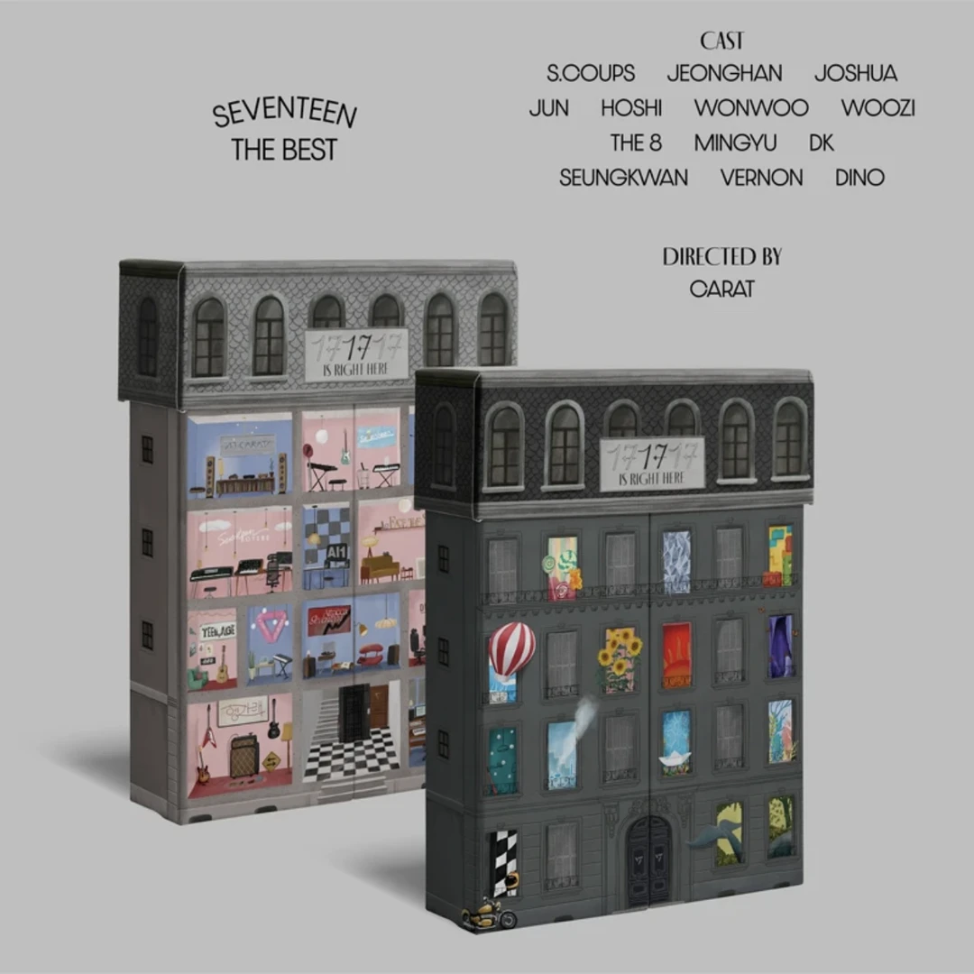 【现货包邮】SEVENTEEN精选专辑 次新专 PB版 克拉盘 kit版 wvs版