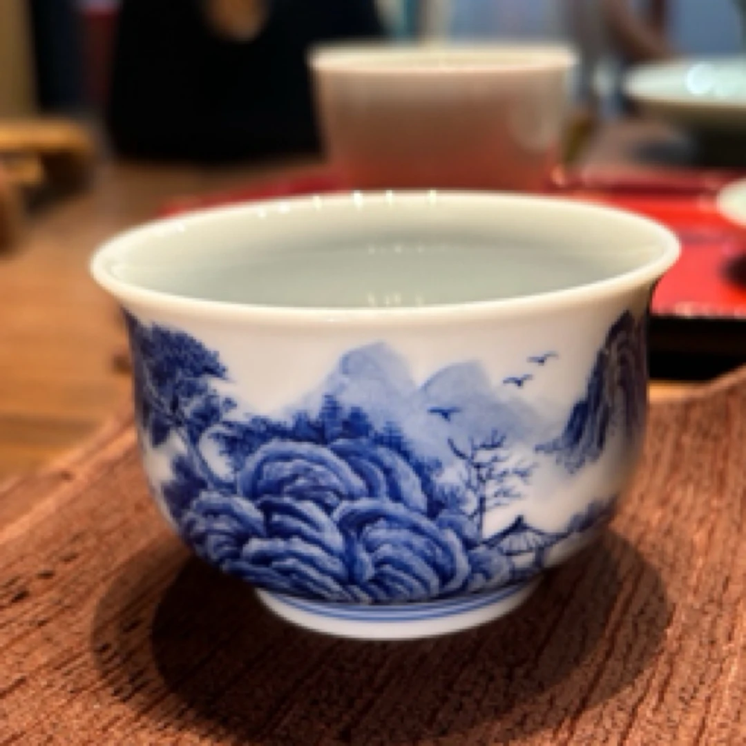 【新号福利】青花炉式杯主人杯