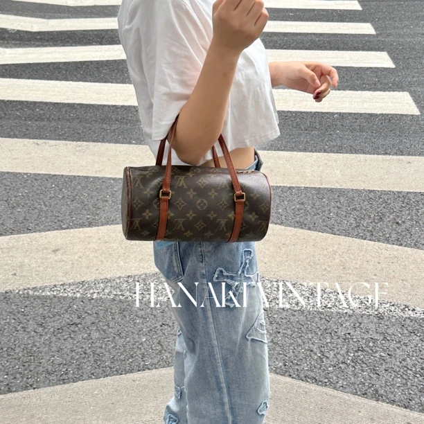 95新 LouisVuitton/路易威登 花绮中古/路易威登LV巴比龙26手提包