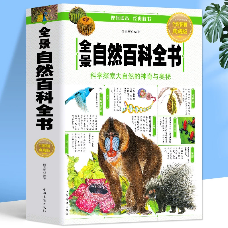 全景自然百科全书大百科全套小学生 中国少年儿童百科全书