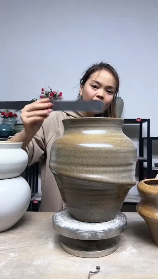 【闪购商品】陶瓷20CM以下31-高25口11