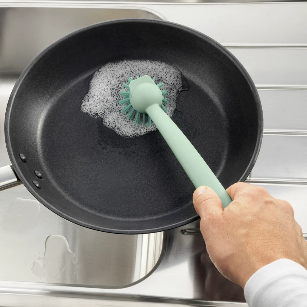 包邮代购林妮格洗碗刷厨房用刷洗锅碗碟刷长柄刷不沾油刷子擦锅