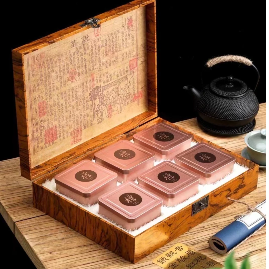 【勇哥专属】  铁观音茶叶 高山兰花香小泡装500g 珍品六罐礼盒