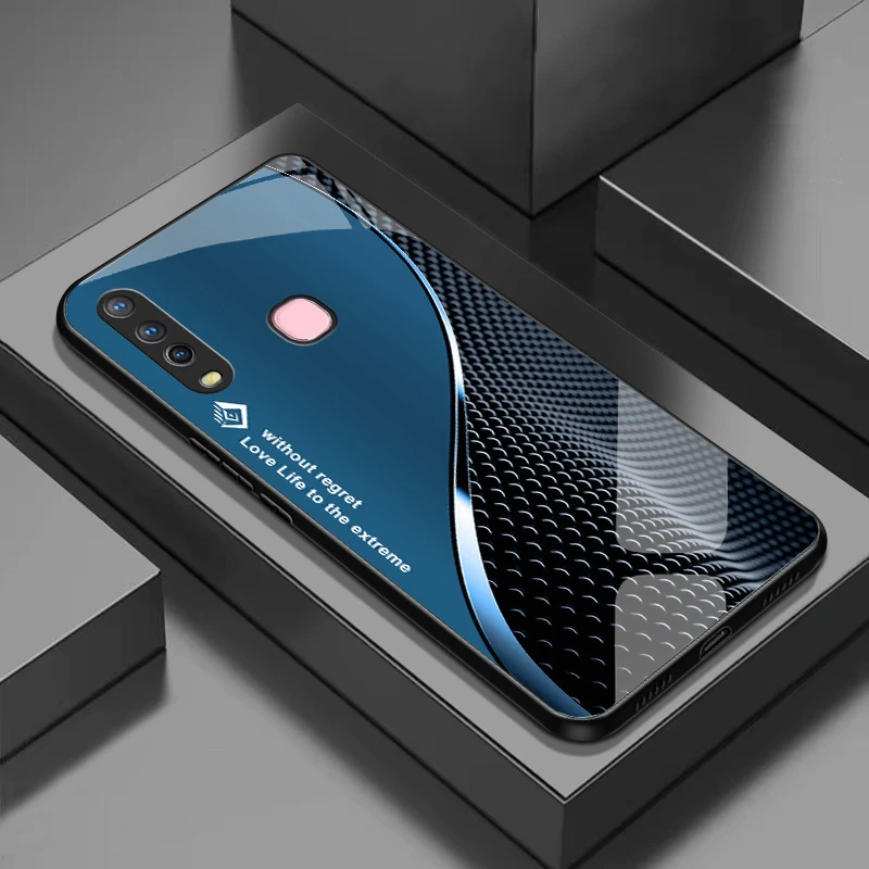 适用于VIVO Y3轻奢时尚简约大气耐磨白光玻璃手机壳