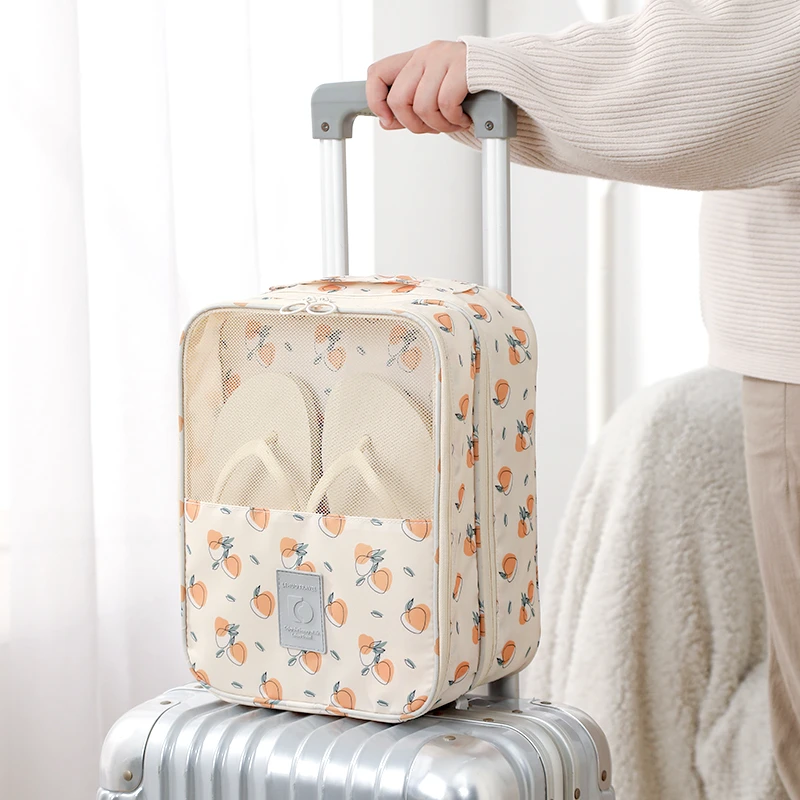 鞋袋装鞋子的收纳袋家用整理鞋包收纳包旅游防尘袋鞋罩套旅行神器