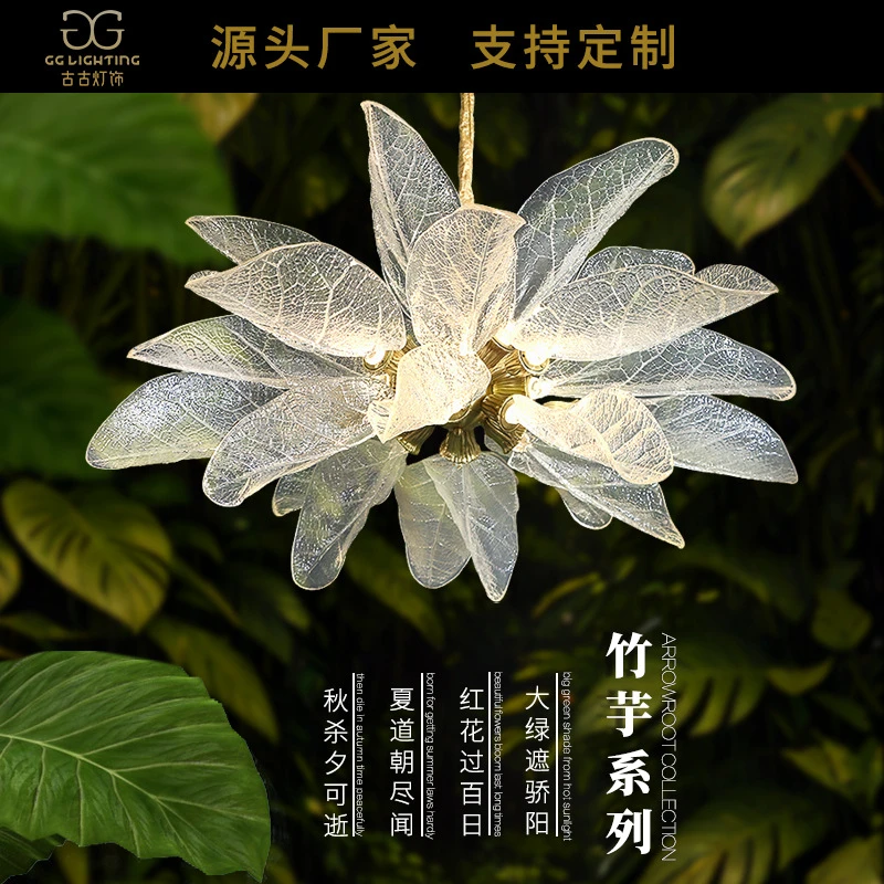 灯佐全铜轻奢客厅吊灯后现代简约大气别墅卧室餐厅灯2025新款灯具