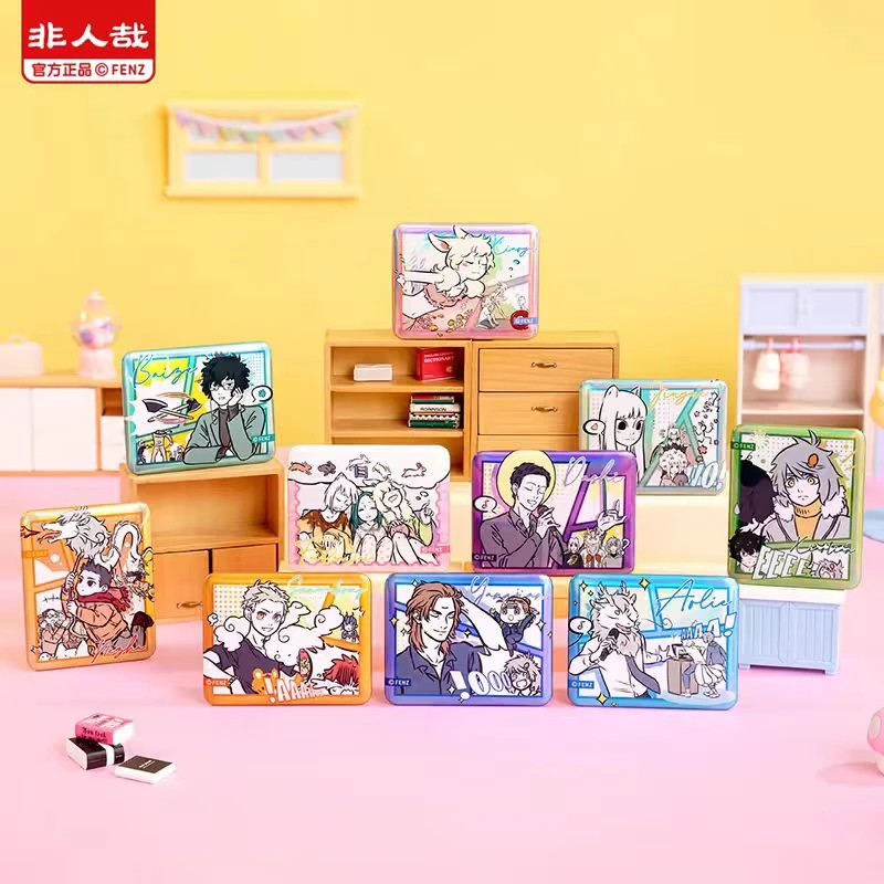 【直播帮拆】非人哉悠闲时光系列马口铁徽章动漫周边吧唧盲盒