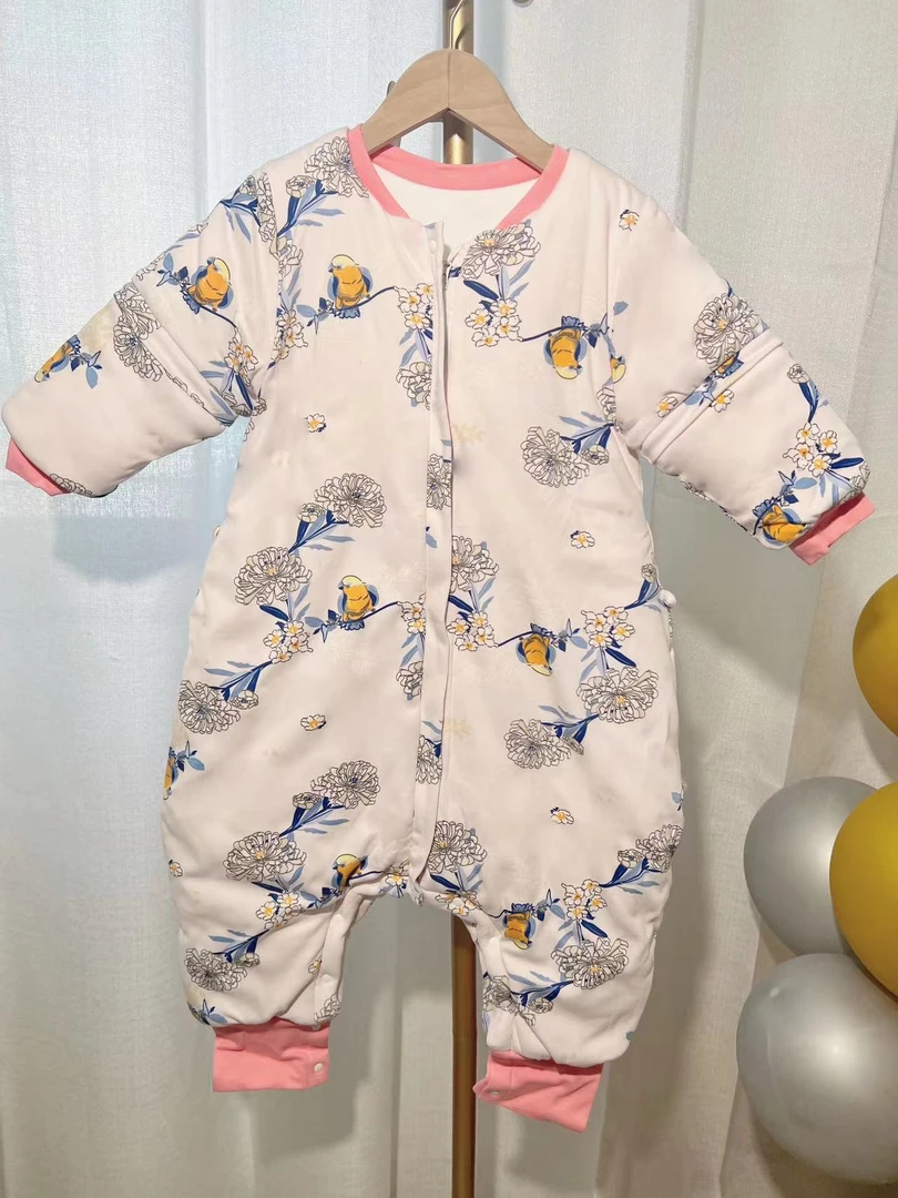 米其断码睡袋防踢被编码链接手工小众品牌宝宝新生儿睡觉分腿方便